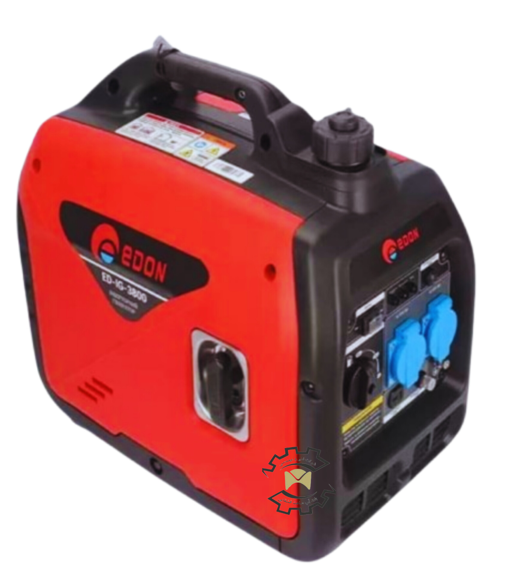 محرک کهربائی صامت إضافی یعمل بالبنزین بقدرة 3.8 کیلو واط، طراز ED-IG-3800